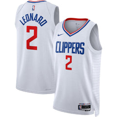Unisex Los Angeles Clippers Kawhi Leonard #2 Royal Swingman Jersey - Icon Edition 