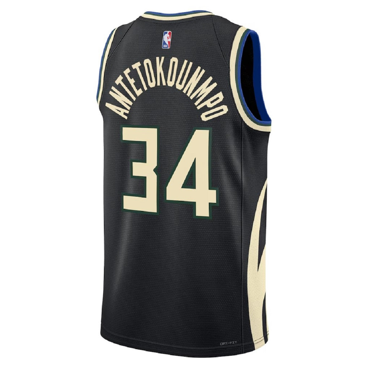 Unisex Milwaukee Bucks Giannis Antetokounmpo #34 Black Swingman Jersey - Statement Edition 