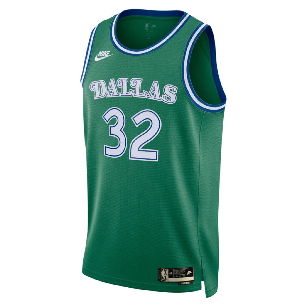 Unisex Dallas Mavericks Cooper Flagg #32 Green Swingman Jersey - Classic Edition 