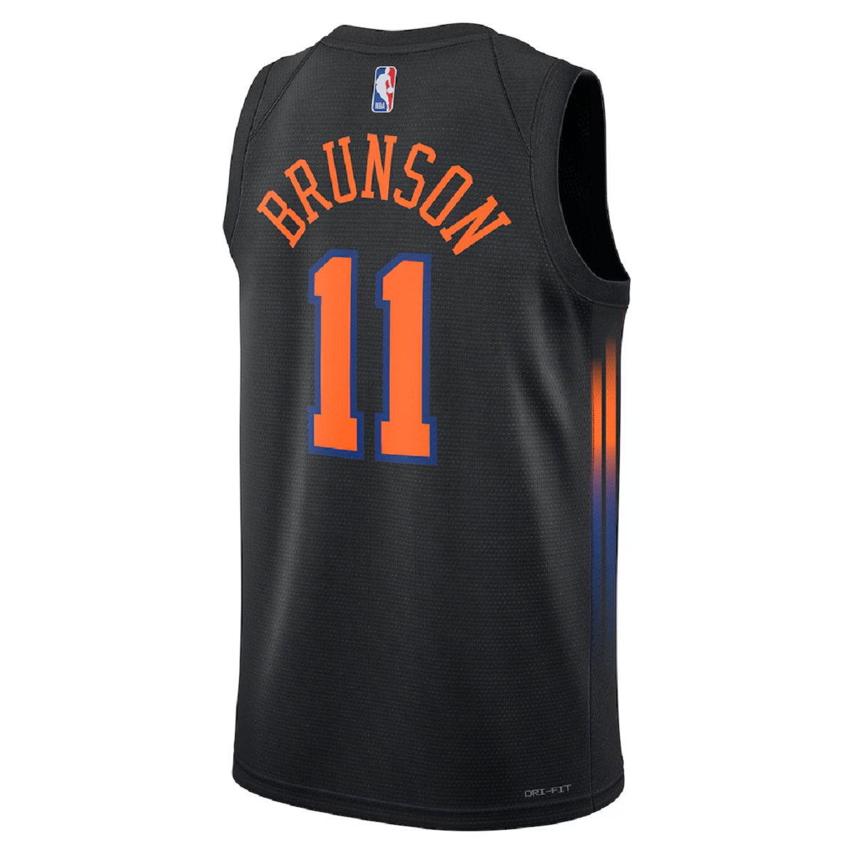 Unisex New York Knicks Jalen Brunson #11 Black Swingman Jersey - Statement Edition 