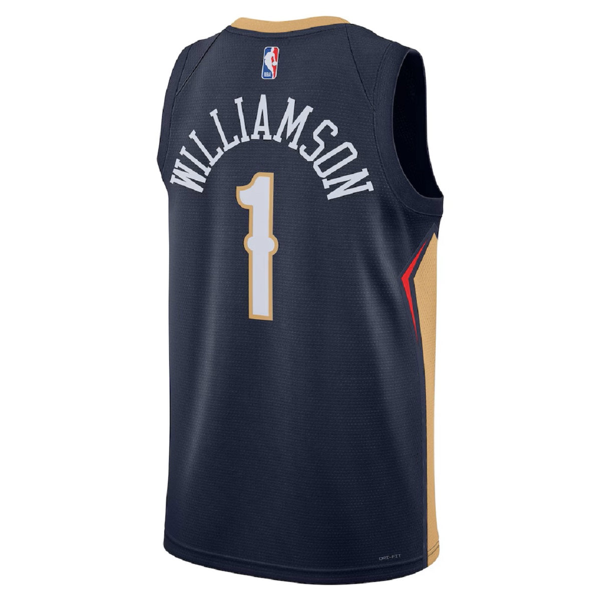 Unisex New Orleans Pelicans Zion Williamson #1 Navy Swingman Jersey - Icon Edition 