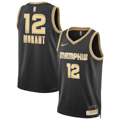 Unisex  Memphis Grizzlies Grizzlies Ja Morant #12 White Swingman Jersey - Association Edition 