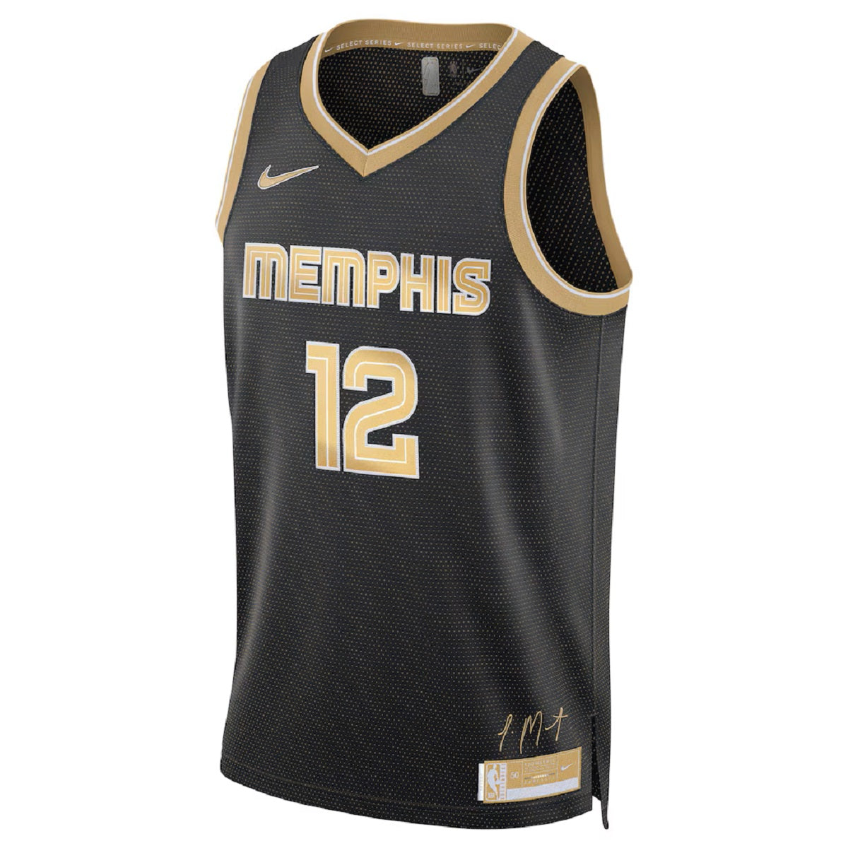 Unisex  Memphis Grizzlies Grizzlies Ja Morant #12 White Swingman Jersey - Association Edition 