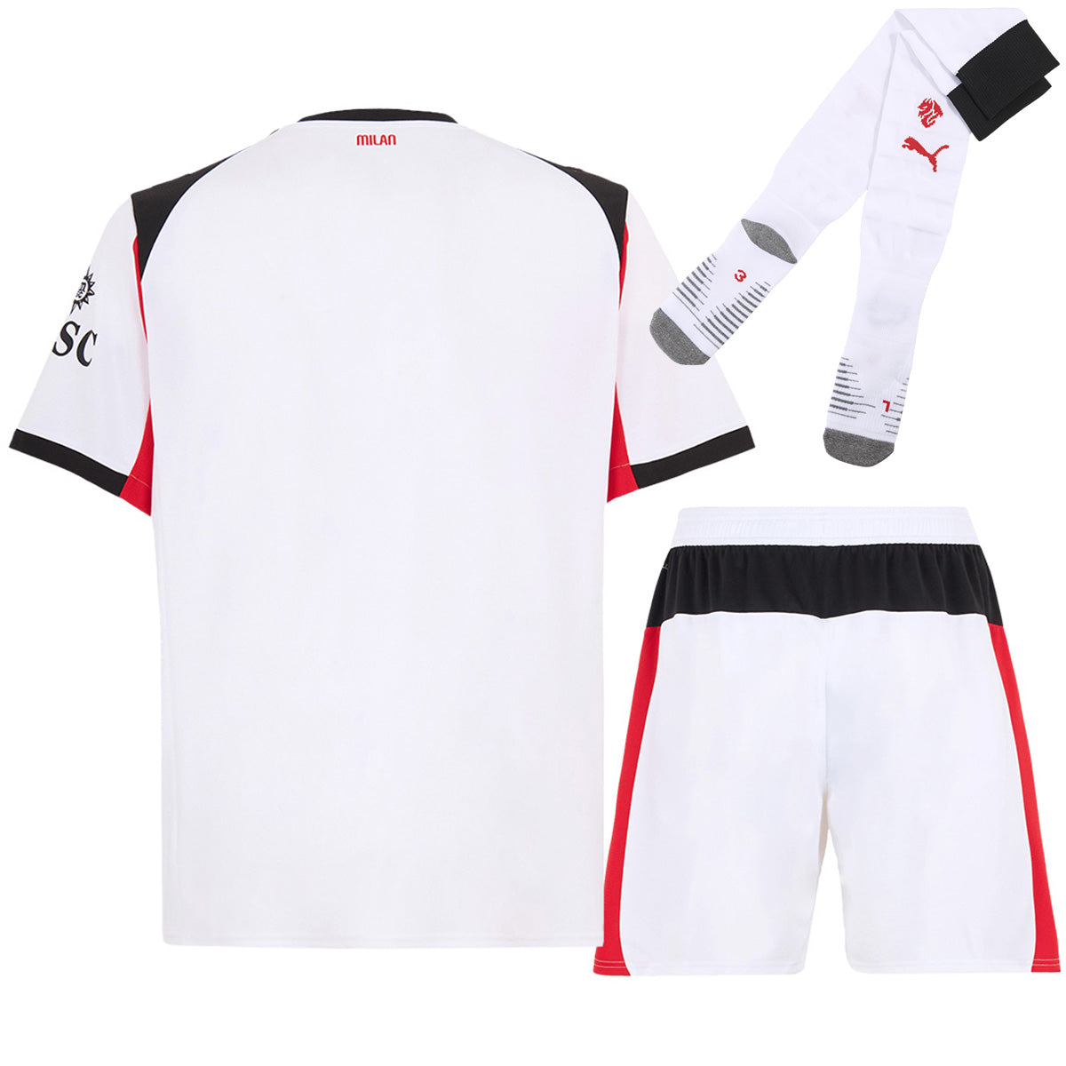 AC Milan Away Jersey Full Kit 2025/26 