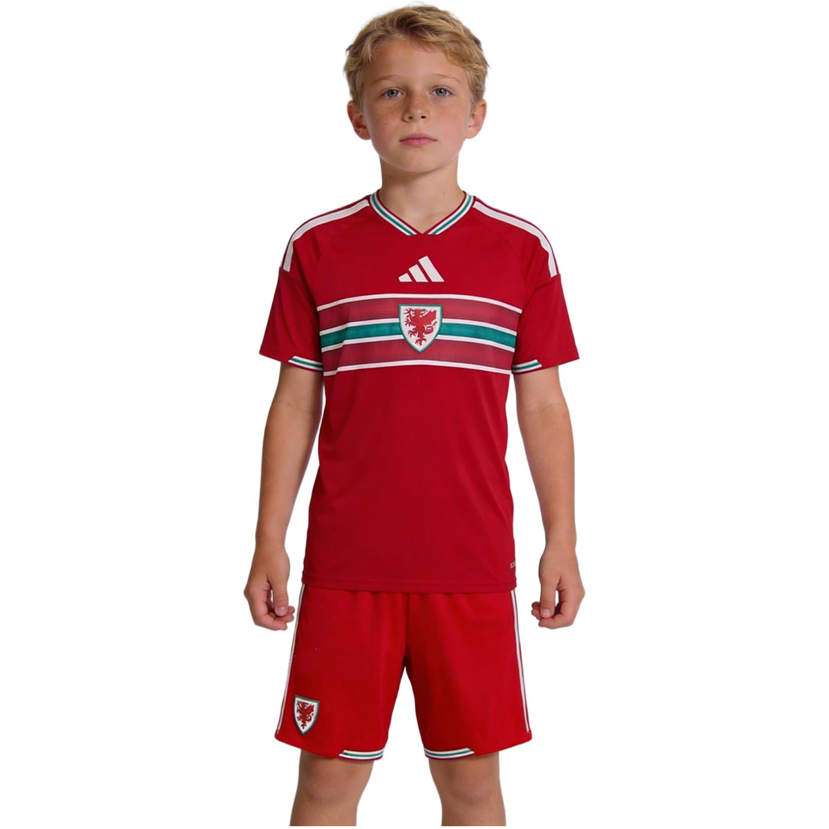 Kids Wales Home Jersey Kit World Cup 2026 