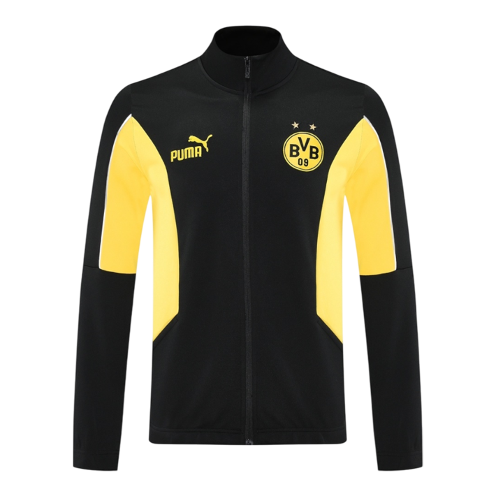 Borussia Dortmund Training Tracksuit Kit(Jacket+Pants) Yellow 2025/26 