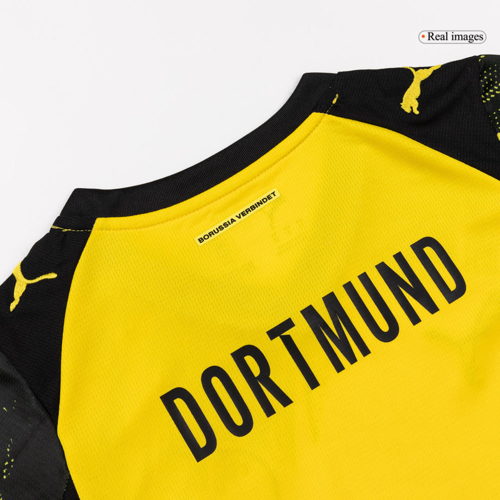 Kids Borussia Dortmund Home Jersey Full Kit 2025/26 
