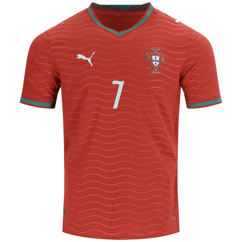 RONALDO #7 Portugal Home Match Jersey Player Version 2025/26 