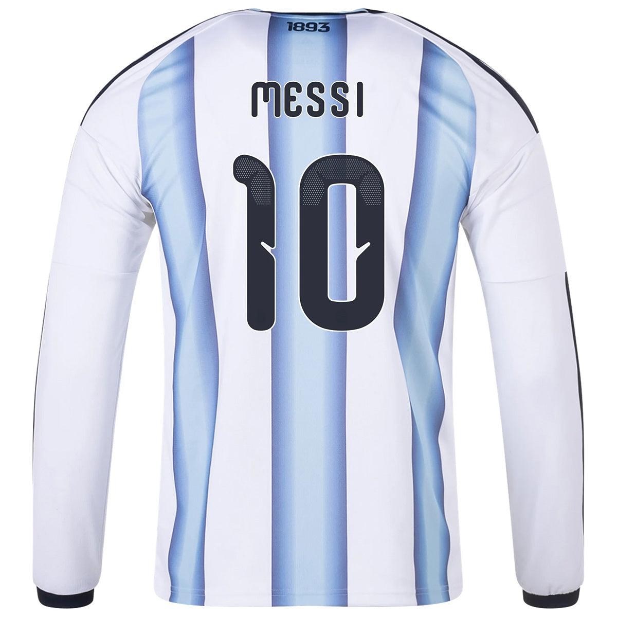 Messi #10 Argentina Home Long Sleeve Jersey World Cup 2026 