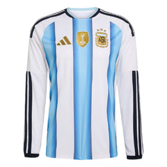 Messi #10 Argentina Home Long Sleeve Jersey World Cup 2026 