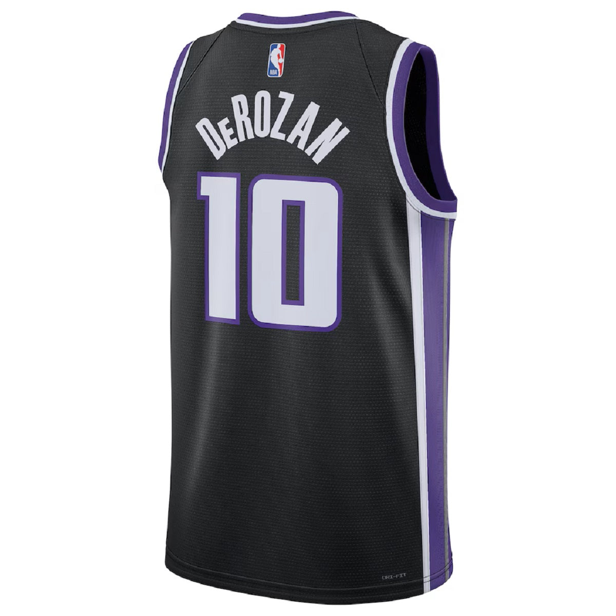 Unisex Sacramento Kings DeMar DeRozan #10 Black Swingman Jersey - Icon Edition 