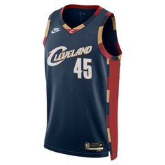 Unisex Cleveland Cavaliers Donovan Mitchell #45 Navy Swingman Jersey - Classic Edition 
