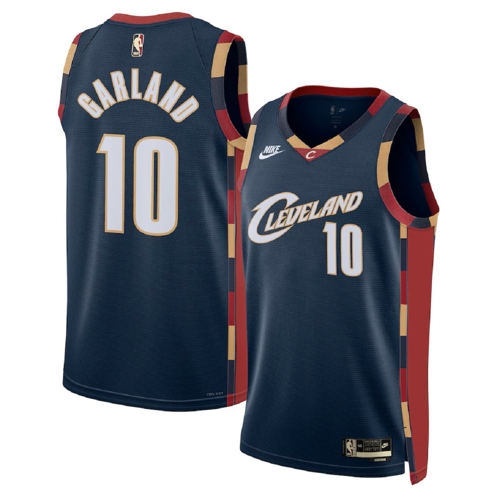 Unisex Cleveland Cavaliers Darius Garland #10 Navy Swingman Jersey - Classic Edition 
