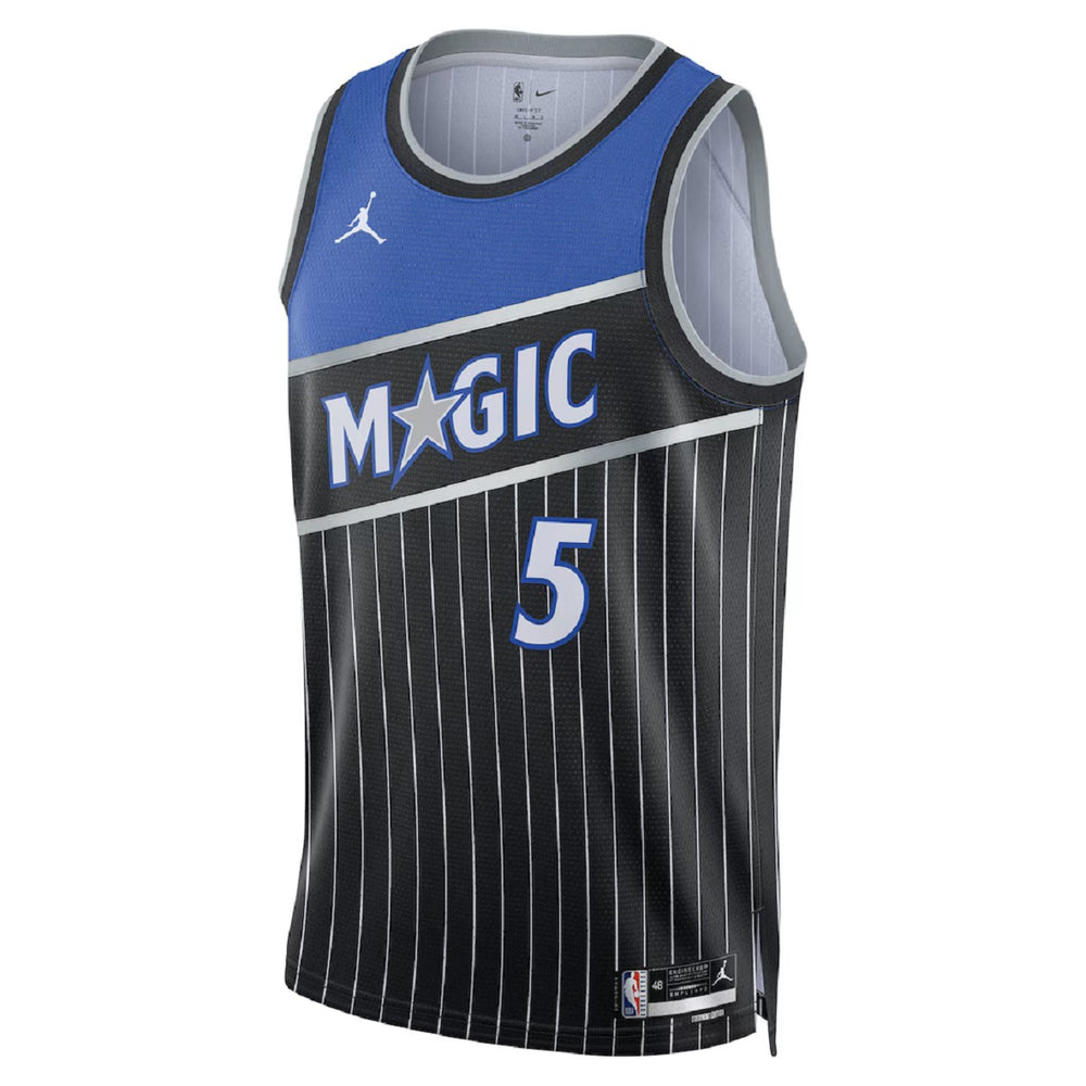 Unisex  Orlando Magic Paolo Banchero #5 Black Swingman Jersey - Statement Edition 