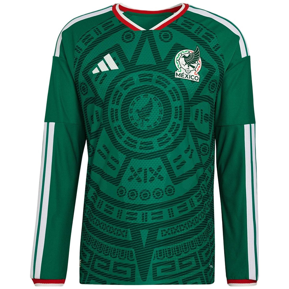 Mexico Home Match Long Sleeve Jersey Player Version World Cup 2026 