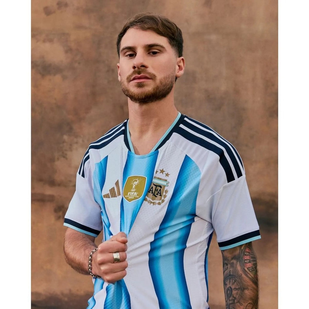 Argentina Home Match Long Sleeve Jersey Player Version World Cup 2026 