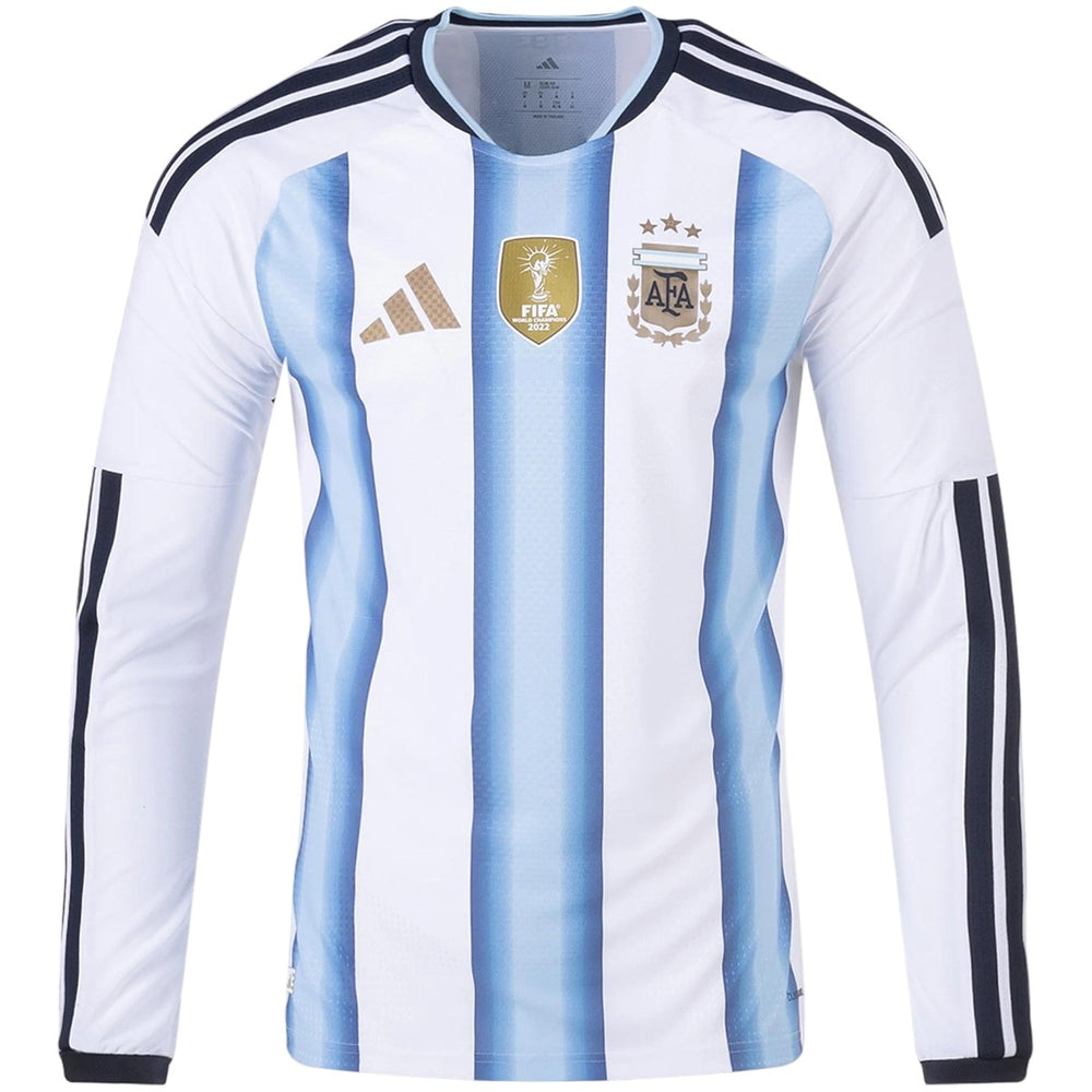 Argentina Home Match Long Sleeve Jersey Player Version World Cup 2026 