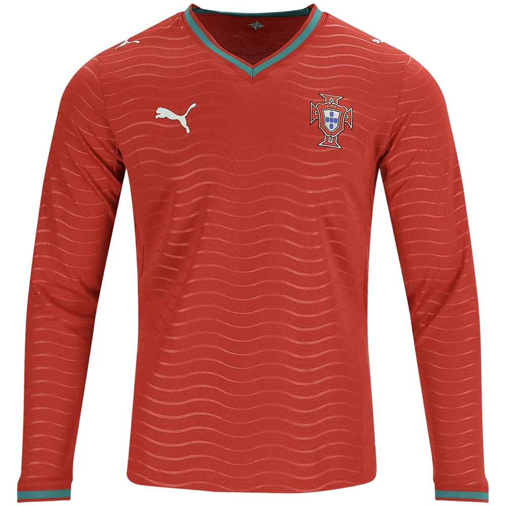 Portugal Home Match Long Sleeve Jersey Player Version World Cup 2026 
