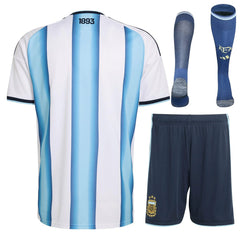 Argentina Home Jersey Full Kit World Cup 2026 