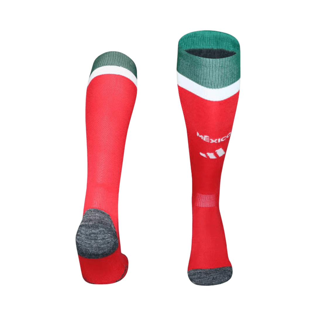 Mexico Home Soccer Socks - Red 2026 