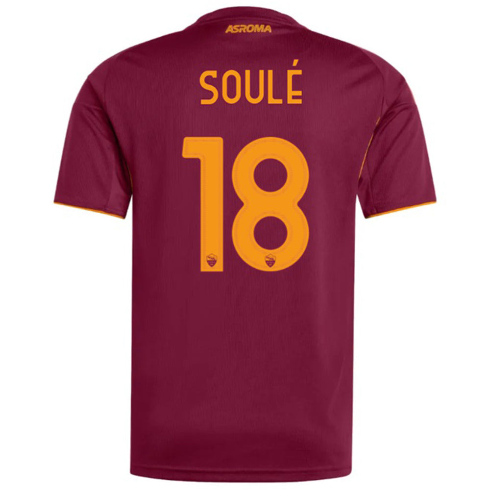 SOULÉ #18 Roma Home Jersey 2025/26 