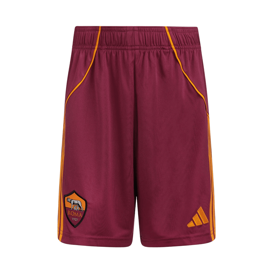 Roma Home Soccer Shorts 2025/26 
