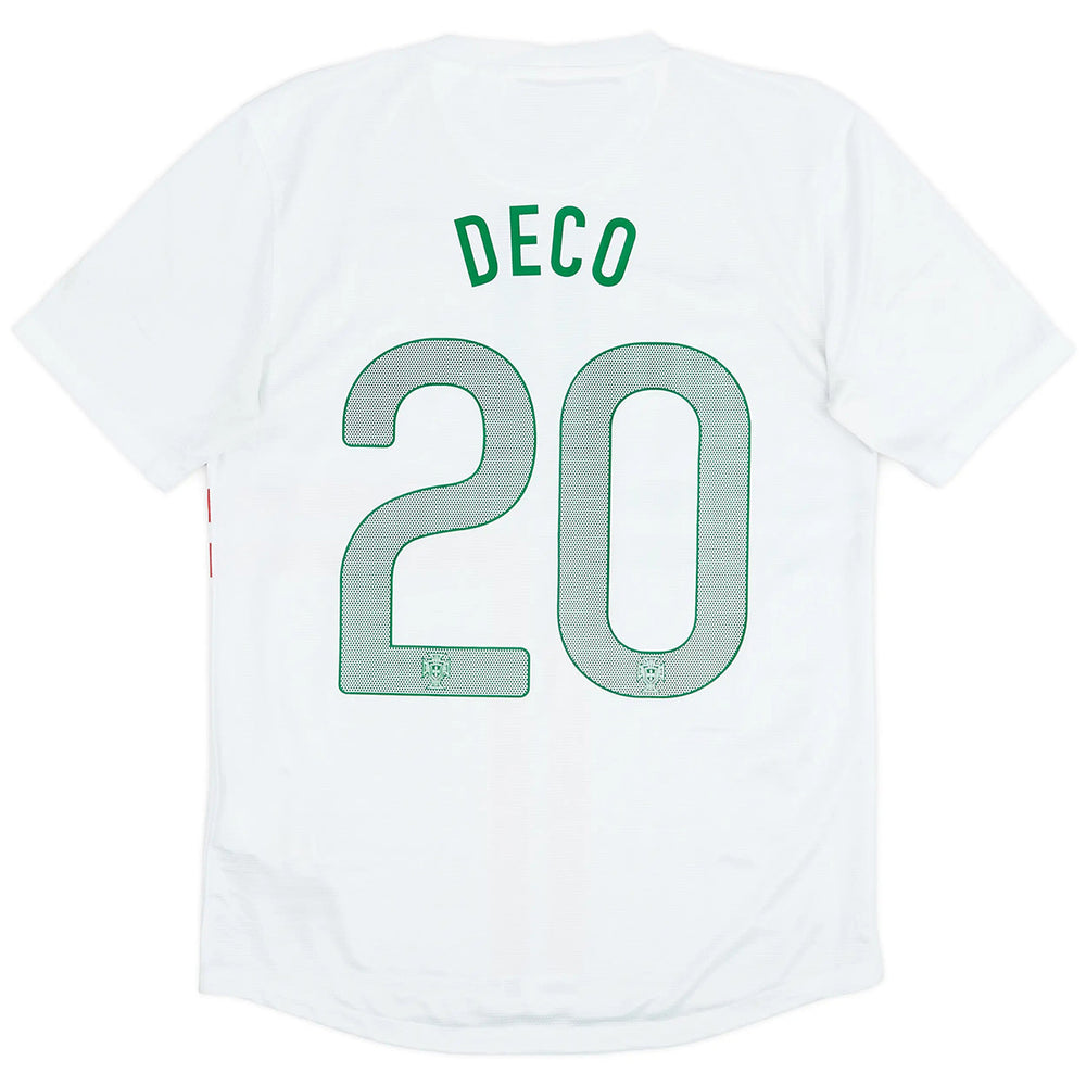 Deco #20 Retro Portugal Away Jersey 2012 