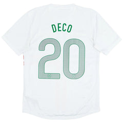 Deco #20 Retro Portugal Away Jersey 2012 