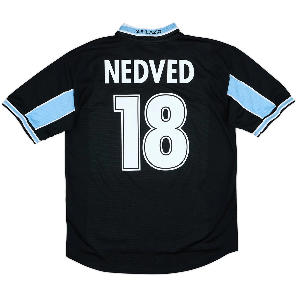 NEDVED #18 Retro Lazio Away Jersey 1998/00 