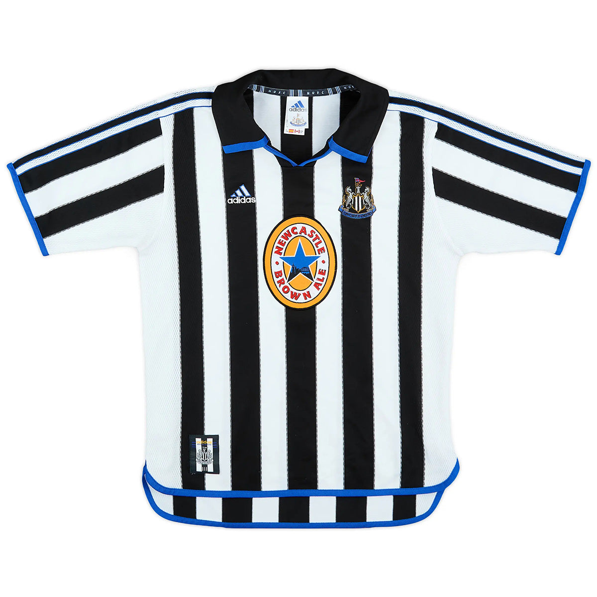 SHEARER #9 Retro Newcastle United Home Jersey 1999/00 