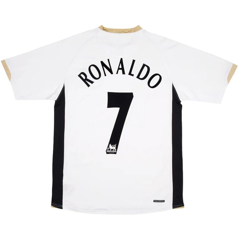 Ronaldo #7 Retro Manchester United Away Jersey 2006/08 