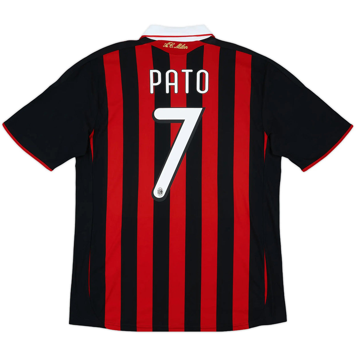PATO #7 Retro AC Milan Home Jersey 2009/10 