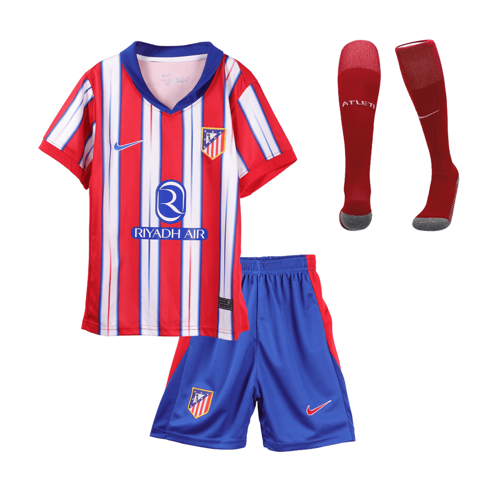Kids Atletico Madrid Home Full Kit 