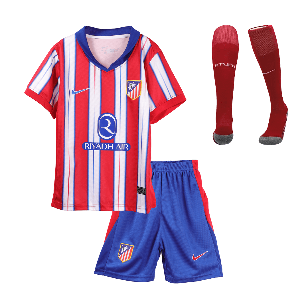 Kids Atletico Madrid Home Full Kit 
