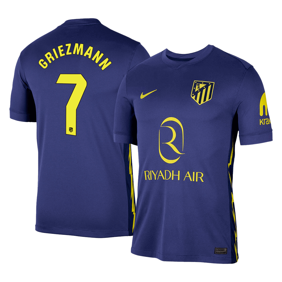 GRIEZMANN #7 Atletico Madrid Away Jersey 2025/26 