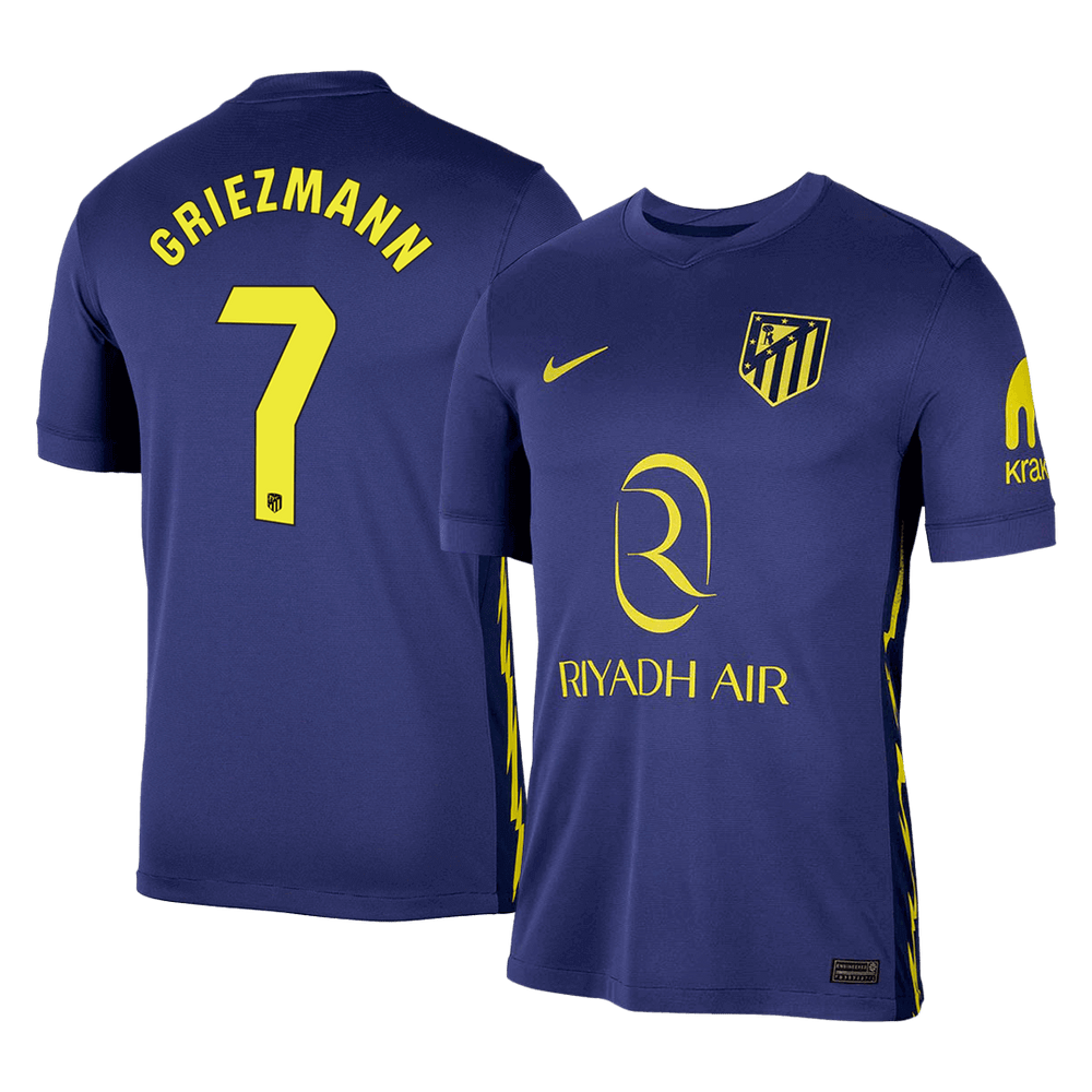 GRIEZMANN #7 Atletico Madrid Away Jersey 2025/26 