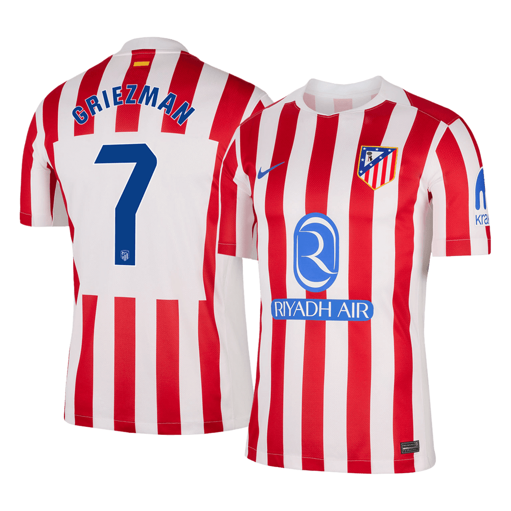 GRIEZMANN #7 Atletico Madrid Home Jersey 2025/26 