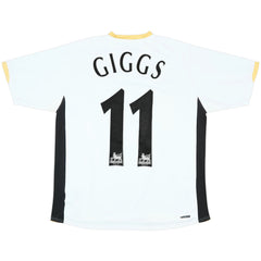 Giggs #11 Retro Manchester United Away Jersey 2006/08 