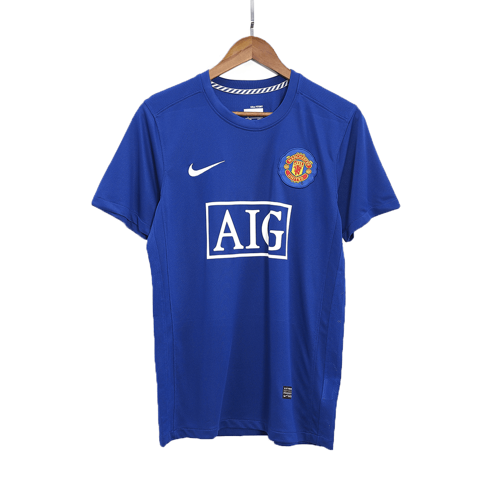 Ronaldo #7 Retro Manchester United Third Jersey 2008/09 