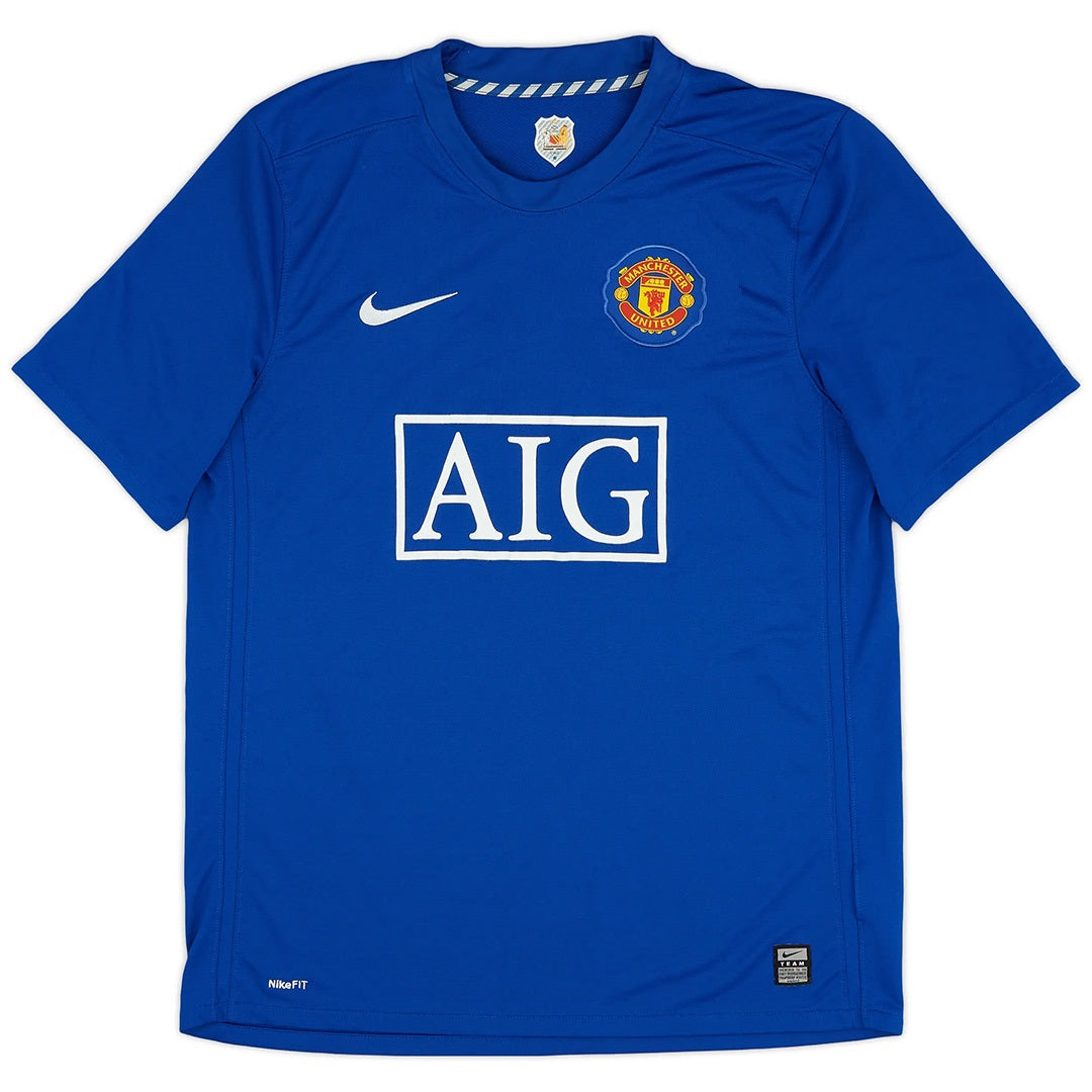 Berbatov #9 Retro Manchester United Third Jersey 2008/09 