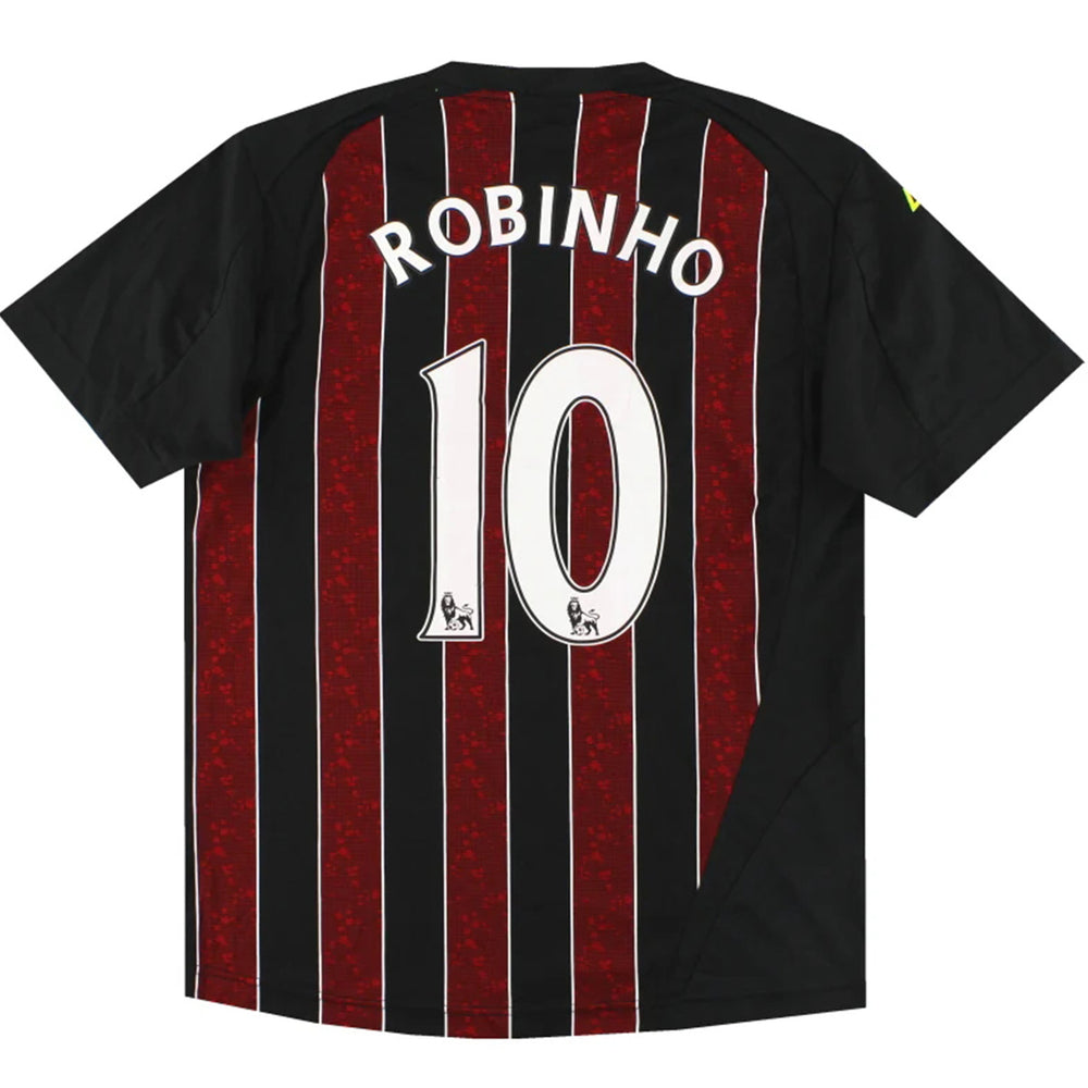 Robinho #10 Retro Manchester City Away Jersey 2008/09 