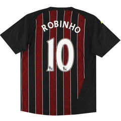Robinho #10 Retro Manchester City Away Jersey 2008/09 