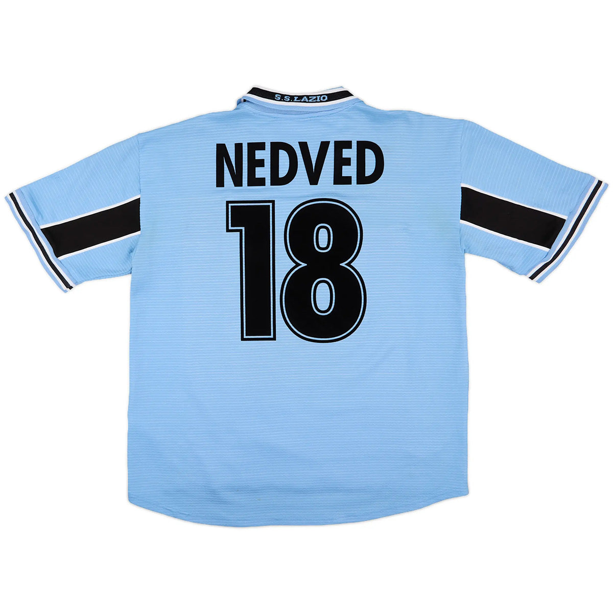 Nedved #18 Retro Lazio Home Jersey 1998/00 