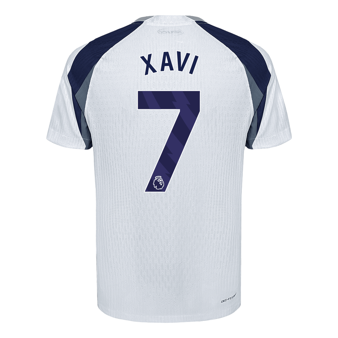 XAVI #7 Tottenham Hotspur Home Match Jersey Player Version 2025/26 - UCL 