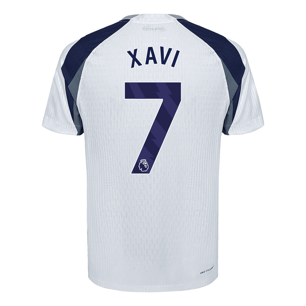 XAVI #7 Tottenham Hotspur Home Match Jersey Player Version 2025/26 - UCL 