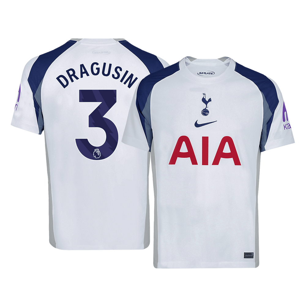 DRAGUSIN #3 Tottenham Hotspur Home Jersey 2025/26 