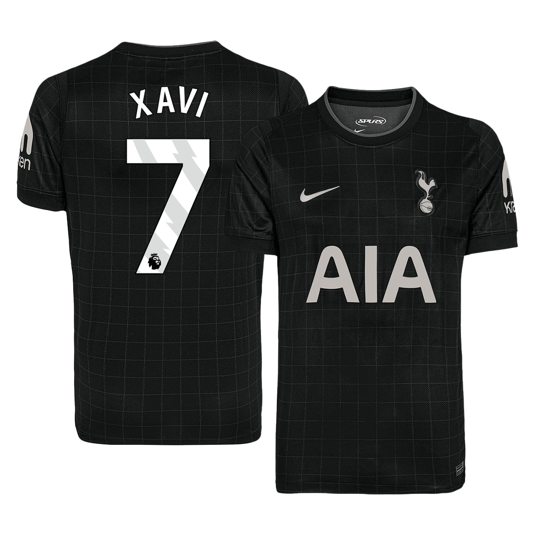 XAVI #7 Tottenham Hotspur Away Jersey 2025/26 