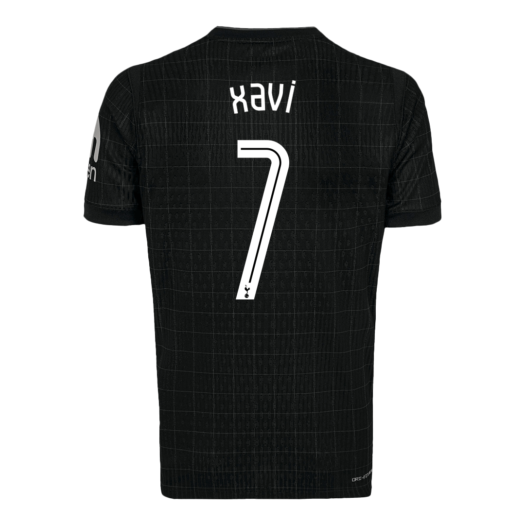 XAVI #7 Tottenham Hotspur Away Jersey 2025/26 - UCL 