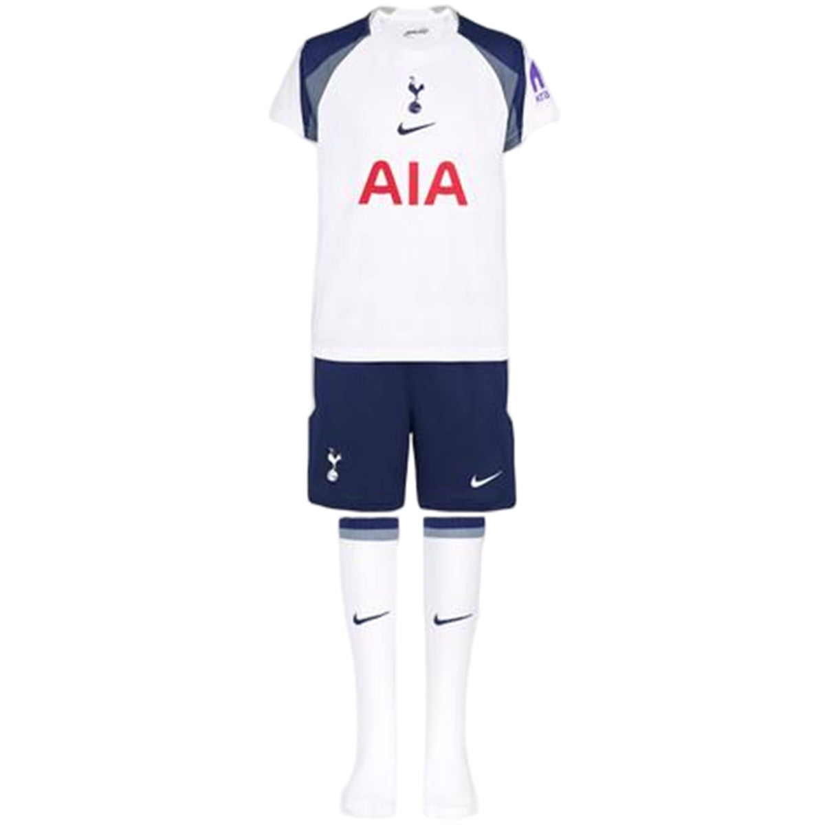 Kids Tottenham Hotspur Home Jersey Full Kit 2025/26 