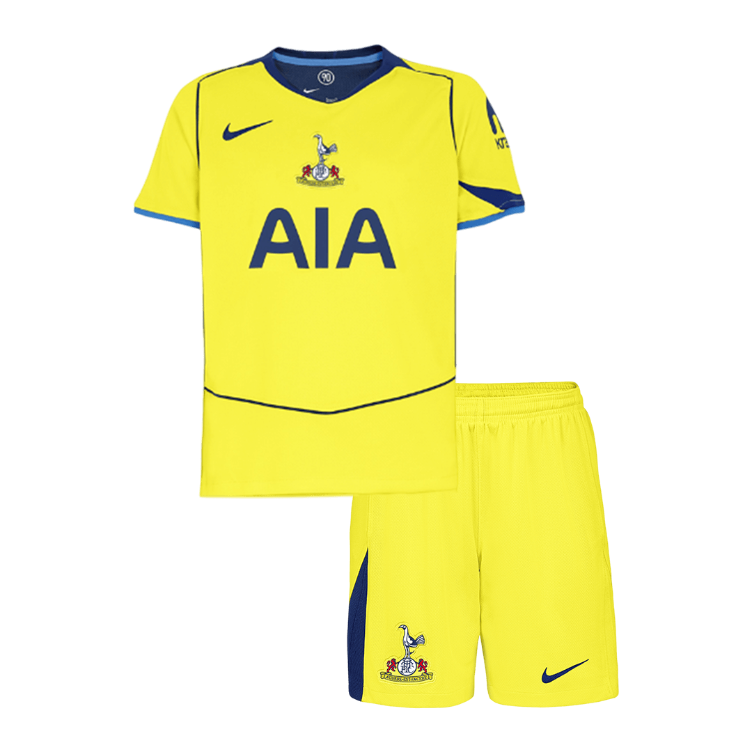 Kids Tottenham Hotspur Third Jersey Kit 2025/26 
